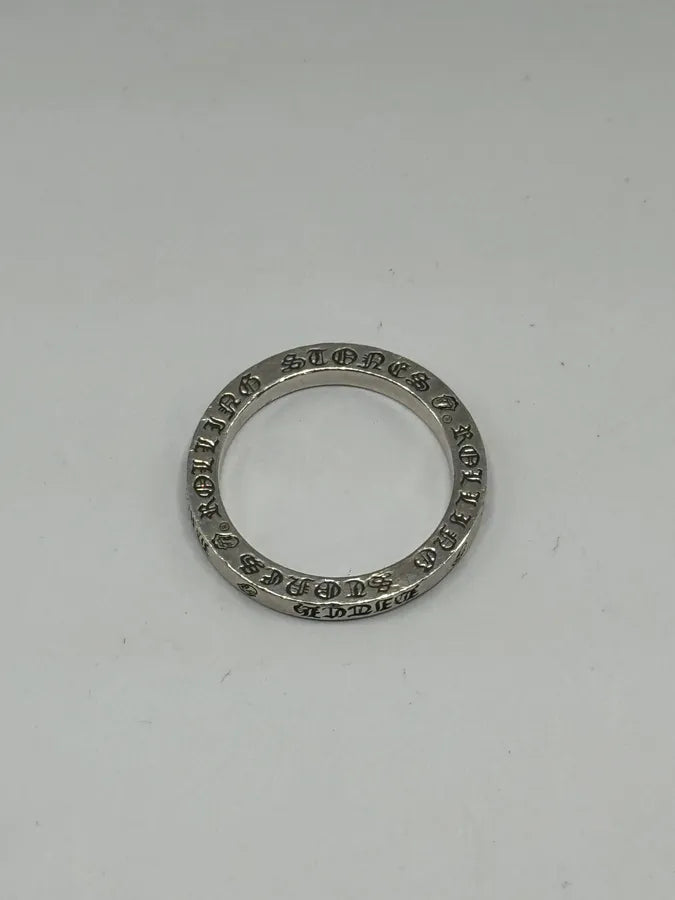 Chrome Hearts Rolling Stones Signature Silver Ring mQvXcFk 7