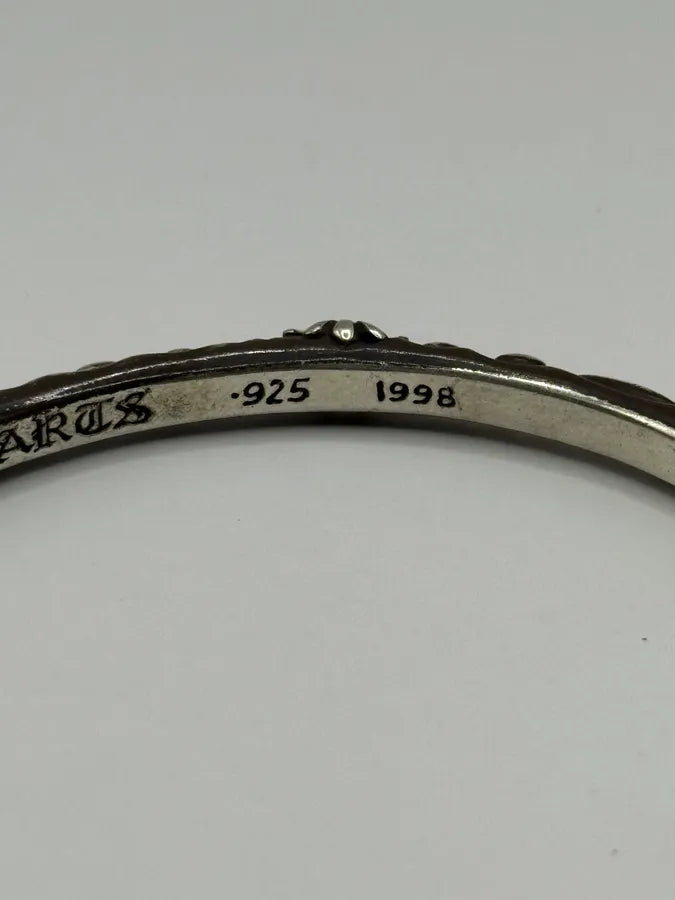 Chrome Hearts SBT Band Silver 925 Bangle Bracelet (OS) KKwxQsK 4