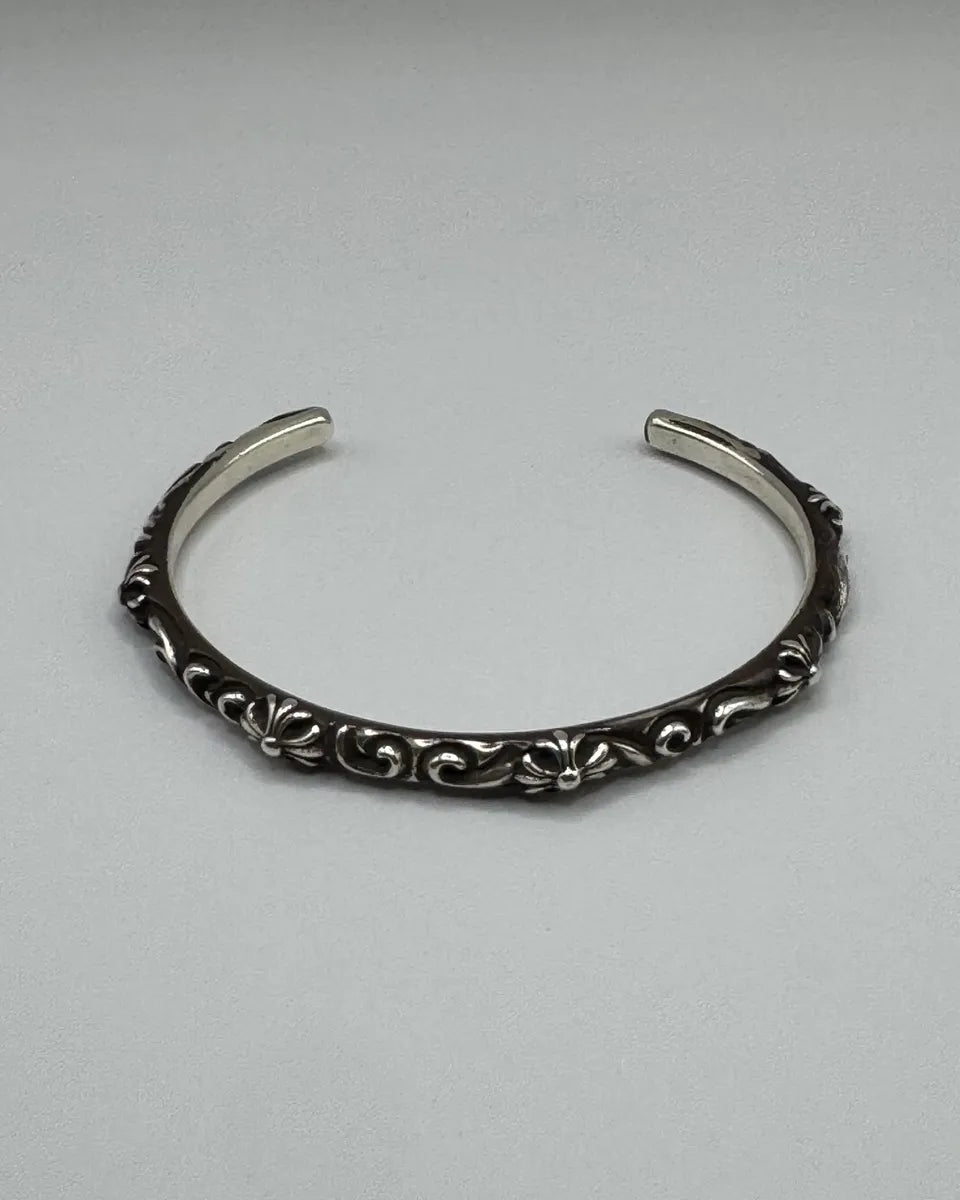 Chrome Hearts SBT Band Silver 925 Bangle Bracelet (OS) KKwxQsK 6