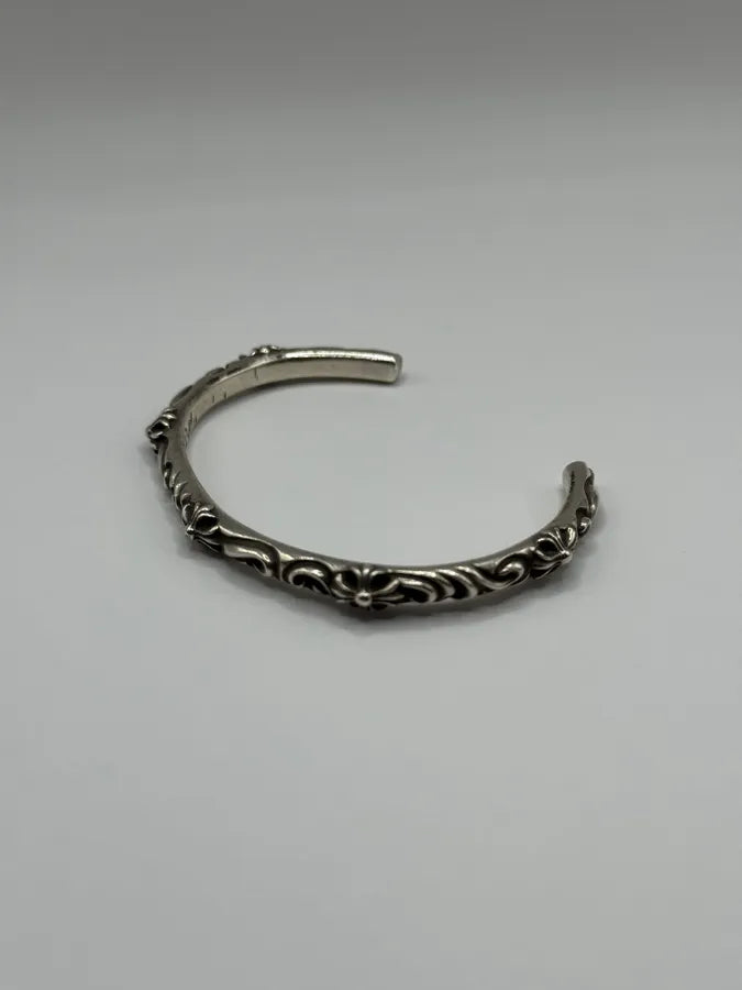 Chrome Hearts SBT Band Silver 925 Bangle Bracelet NKMJNwG 5