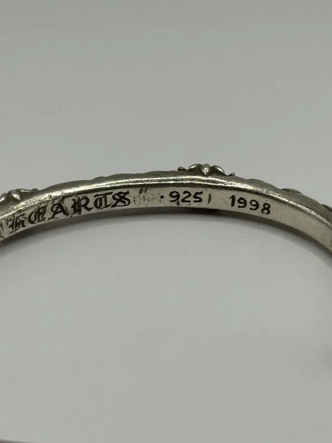 Chrome Hearts SBT Band Silver 925 Bangle Bracelet (OS) NKMJNwG 7