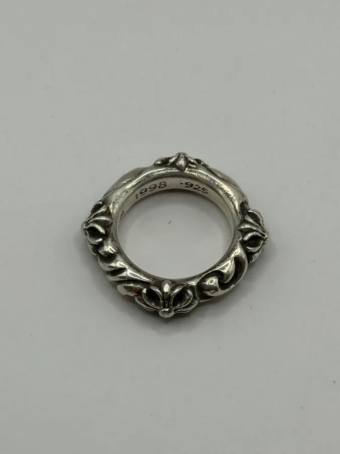 Chrome Hearts SBT Band Silver 925 Ring ErxzXqX 3