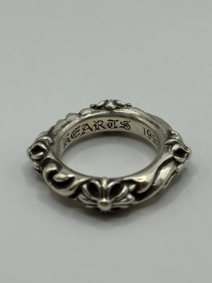 Chrome Hearts SBT Band Silver 925 Ring ErxzXqX 4