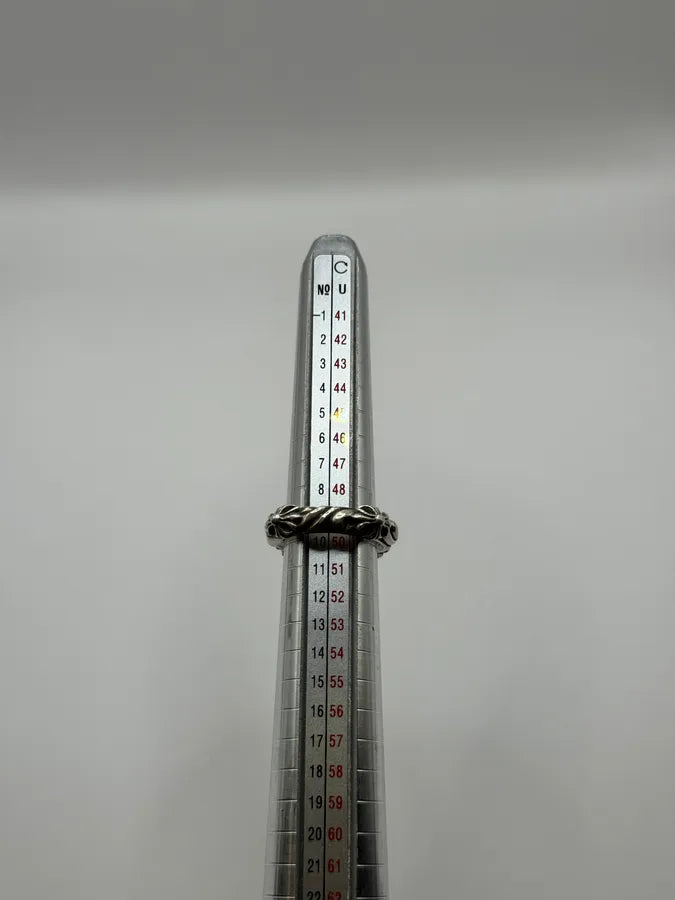 Chrome Hearts SBT Band Silver 925 Ring ErxzXqX 9