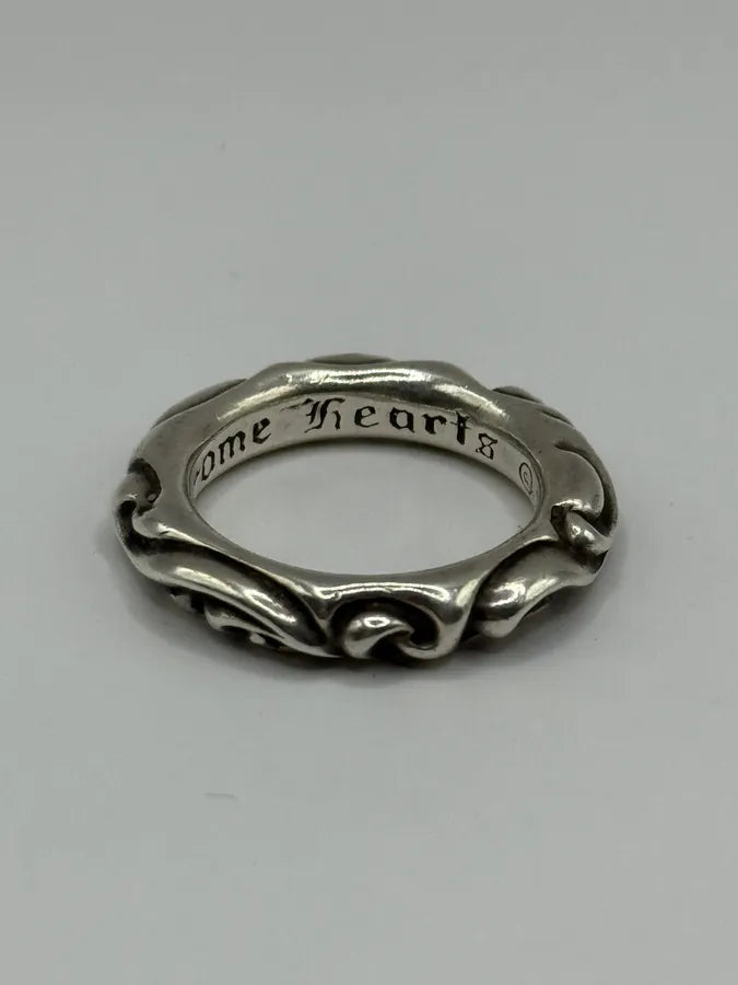Chrome Hearts Scroll Band Silver 925 Ring (OS) kroKizK 1
