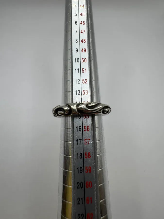 Chrome Hearts Scroll Band Silver 925 Ring (OS) kroKizK 7