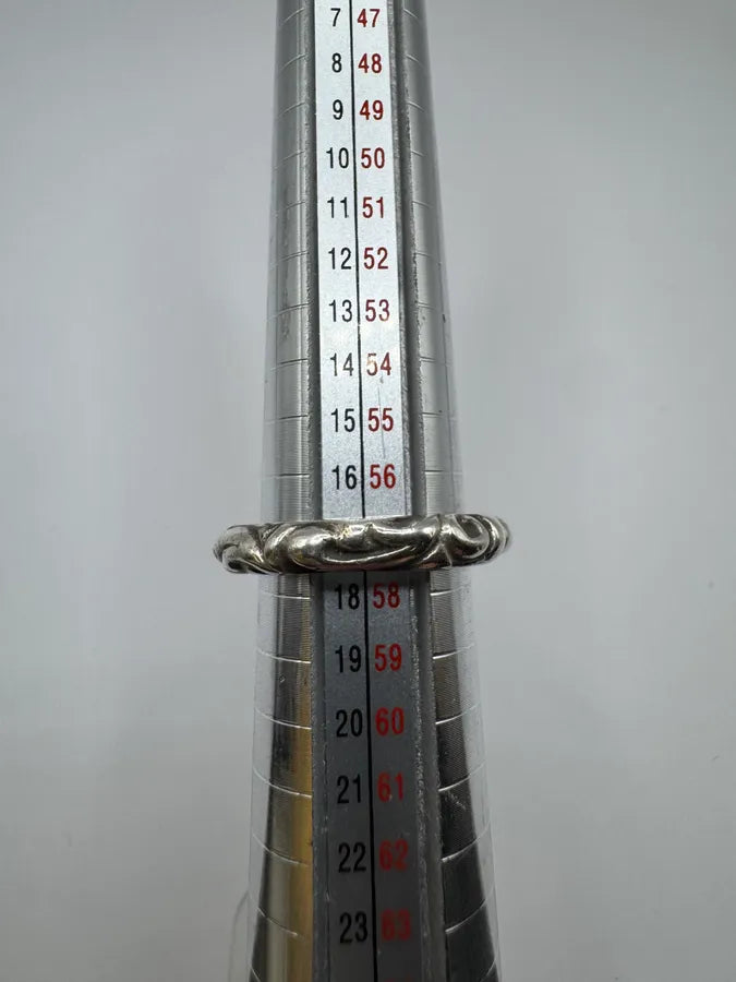Chrome Hearts Scroll Band Silver 925 Ring (OS) tJkquZt 9