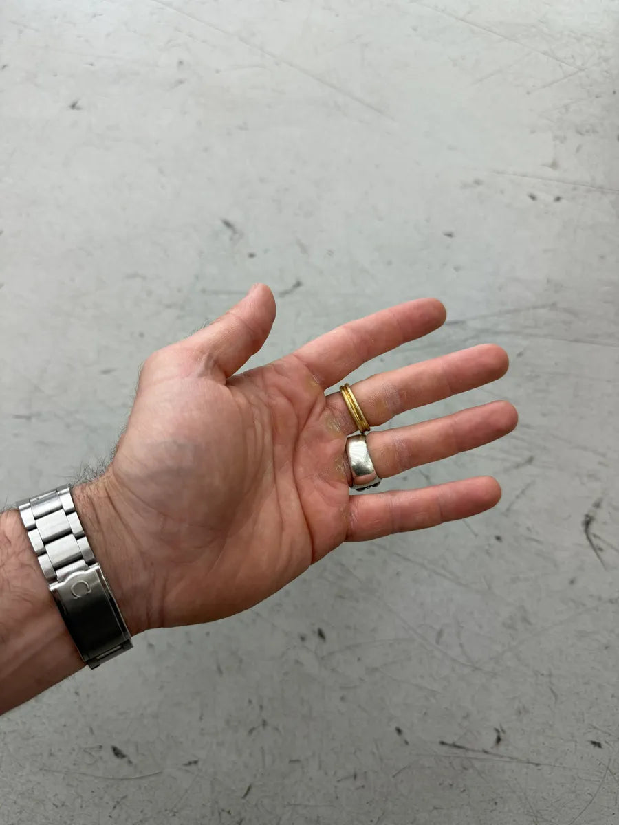 Chrome Hearts Silver 925 Keeper Boss Ring  qyXHfUI 8