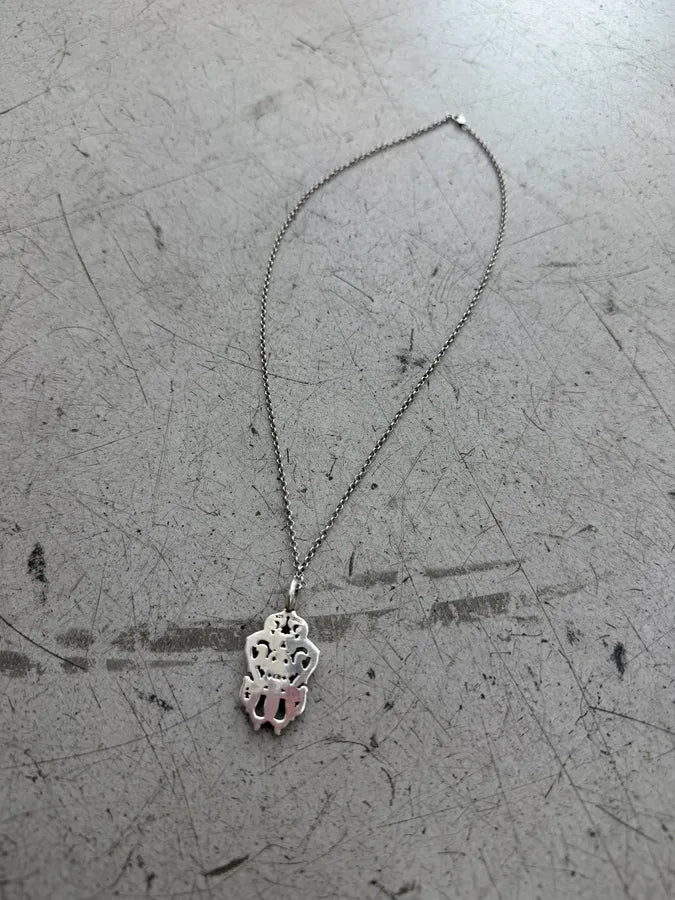 Chrome Hearts Silver Vine Dagger Pendant  wXmhMcL 9