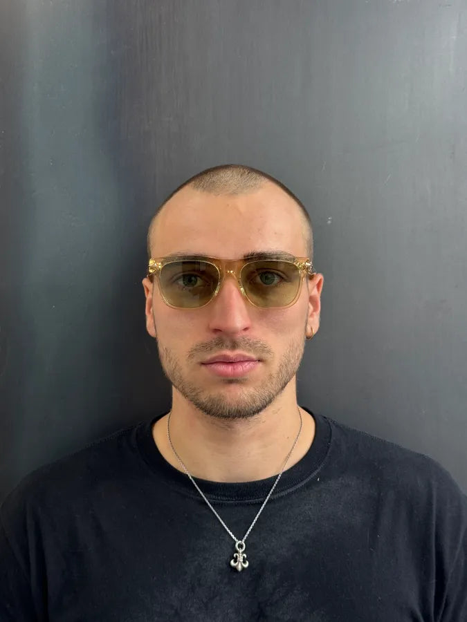Chrome Hearts Slidin Transparent Champagne  Sunglasses dLqohYU 2