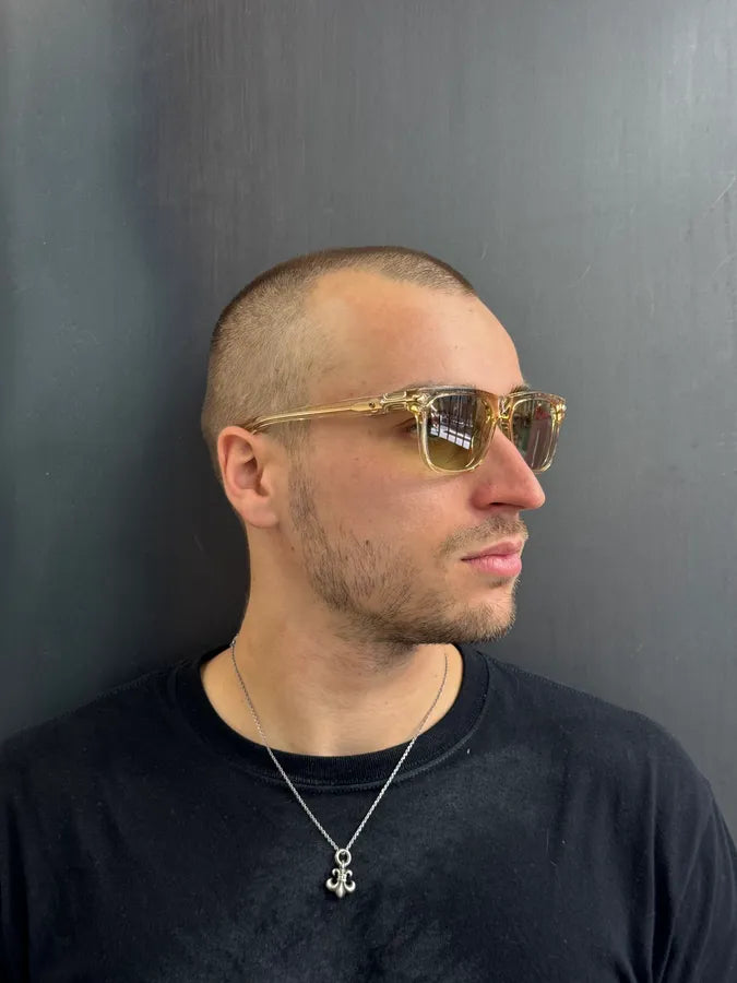 Chrome Hearts Slidin Transparent Champagne  Sunglasses dLqohYU 3