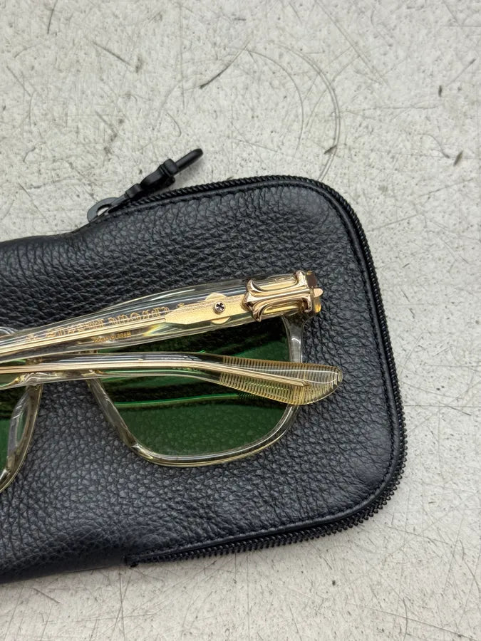 Chrome Hearts Slidin Transparent Champagne  Sunglasses dLqohYU 4