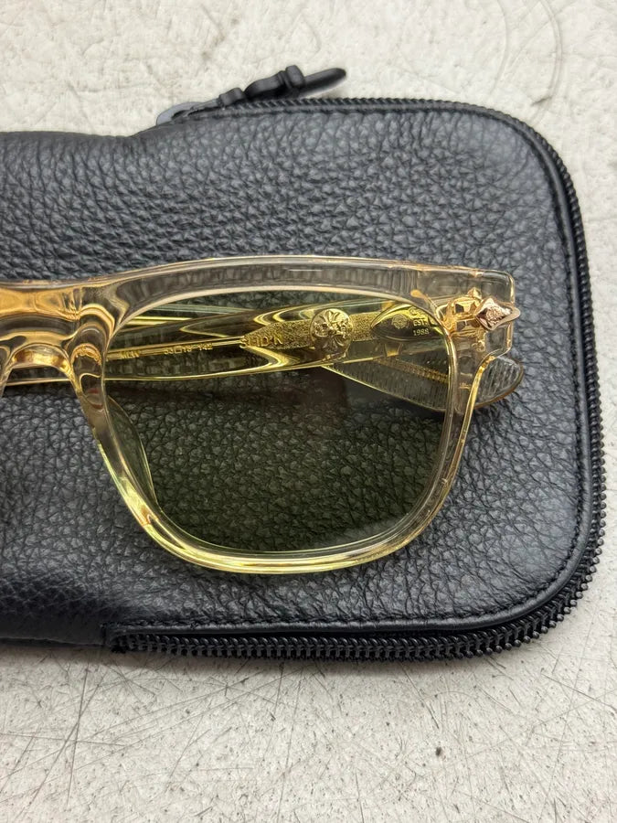 Chrome Hearts Slidin Transparent Champagne  Sunglasses dLqohYU 5