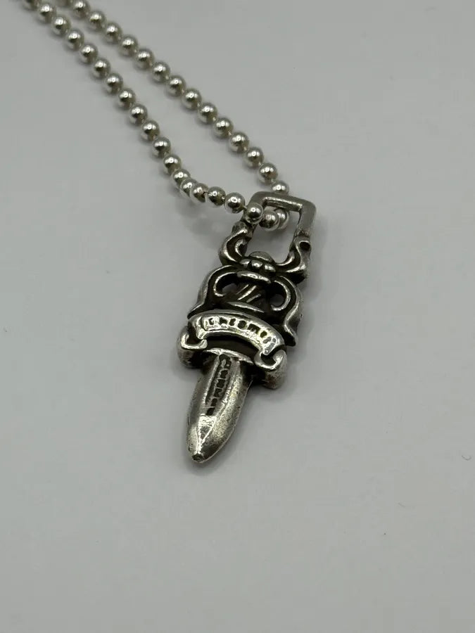 Chrome Hearts Small Dagger Silver 925 Pendant CEiMWfs 0