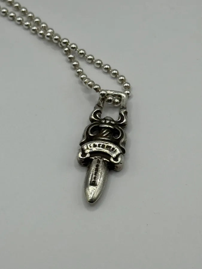 Chrome Hearts Small Dagger Silver 925 Pendant CEiMWfs 5