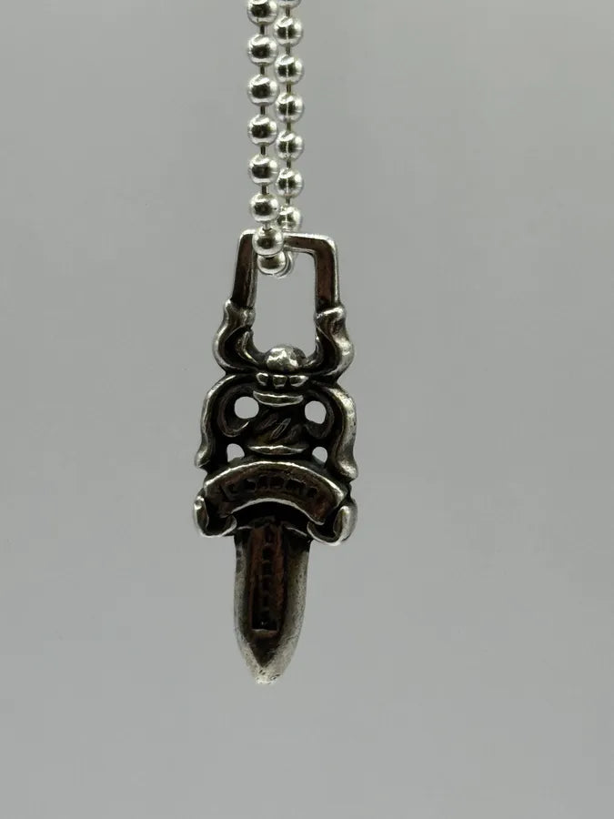 Chrome Hearts Small Dagger Silver 925 Pendant CEiMWfs 8