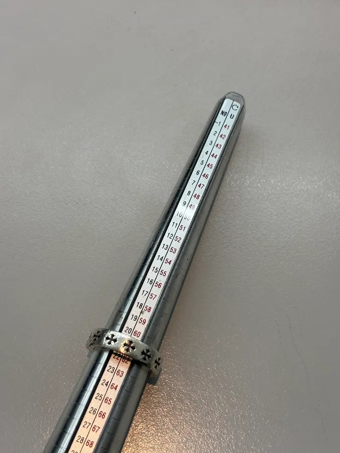 Chrome Hearts Spacer Forever Silver Ring jzmzRjI 6