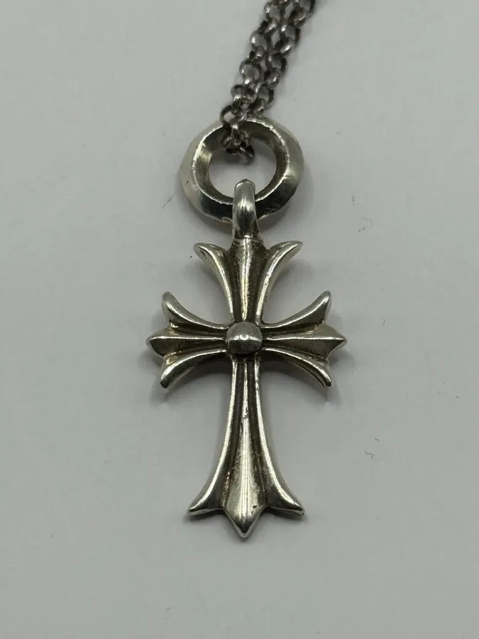 Chrome Hearts Tiny Cross Silver Pendant lPSjXAM 4