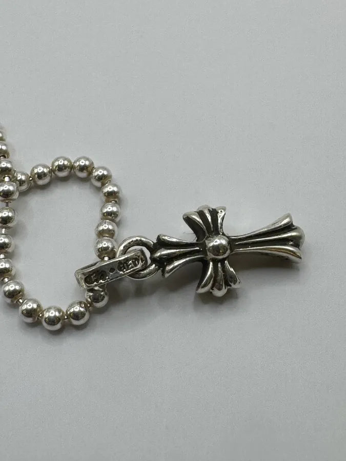 Chrome Hearts Tiny Cross Silver Pendant zGYeYRP 3