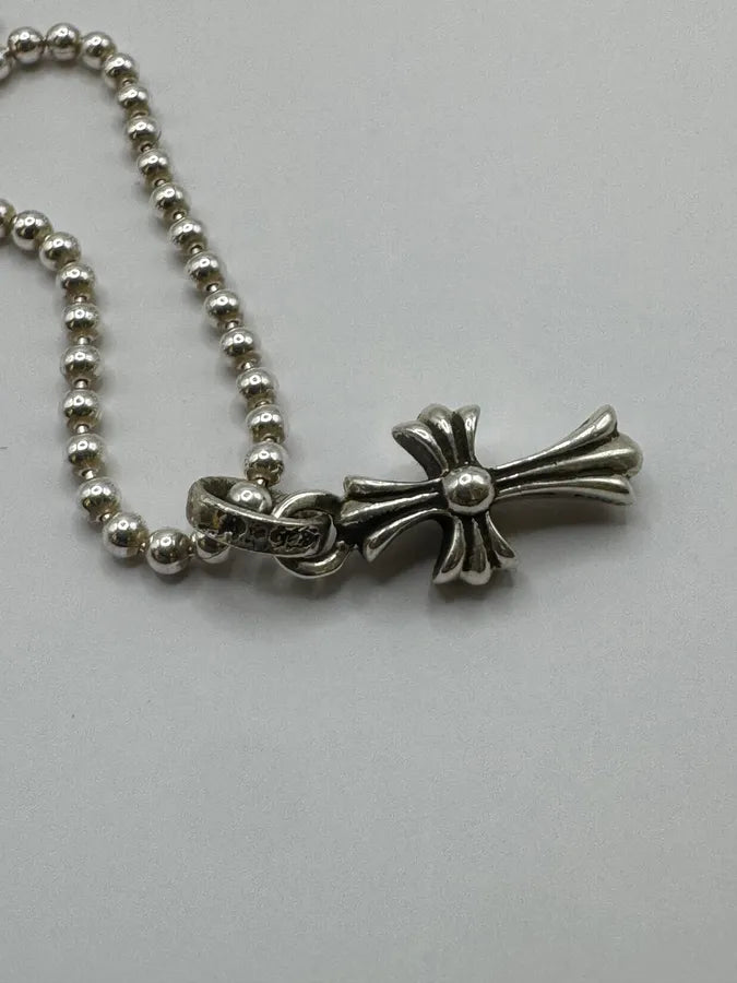 Chrome Hearts Tiny Cross Silver Pendant zGYeYRP 5