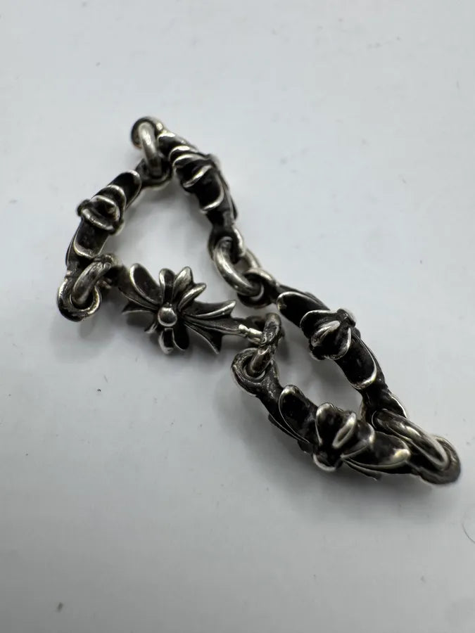Chrome Hearts Tiny E Silver Ring JaIvexJ 5