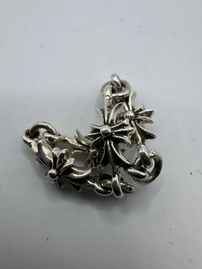 Chrome Hearts Tiny E Silver Ring zxvOYsy 3