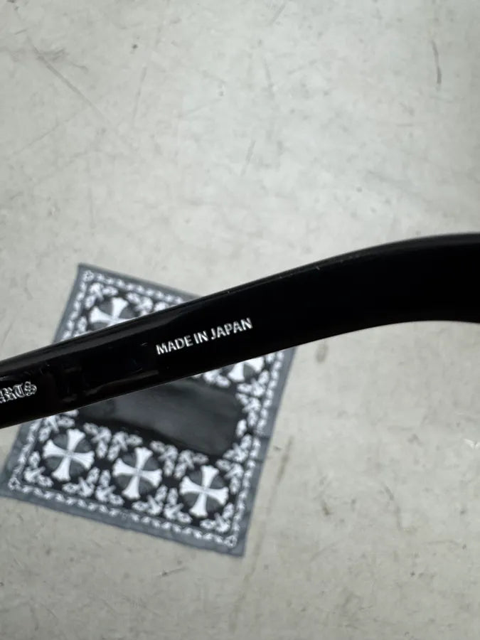 Chrome Hearts Trypoleagain Silver Black Sunglasses oeFEuaG 11