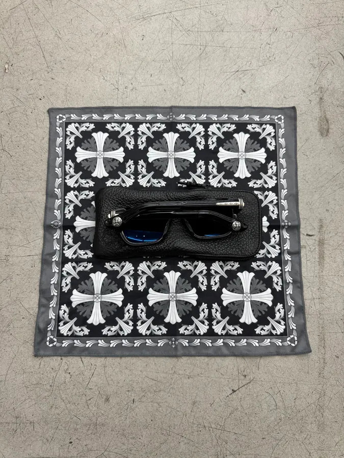Chrome Hearts Trypoleagain Silver Black Sunglasses oeFEuaG 7