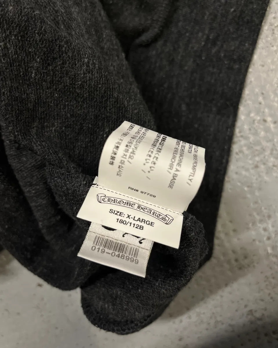 Chrome Hearts USA Flag Grey Cross Zip-up Hoodie XqzcaUn 12
