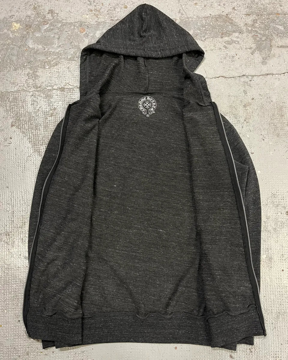 Chrome Hearts USA Flag Grey Cross Zip-up Hoodie XqzcaUn 9