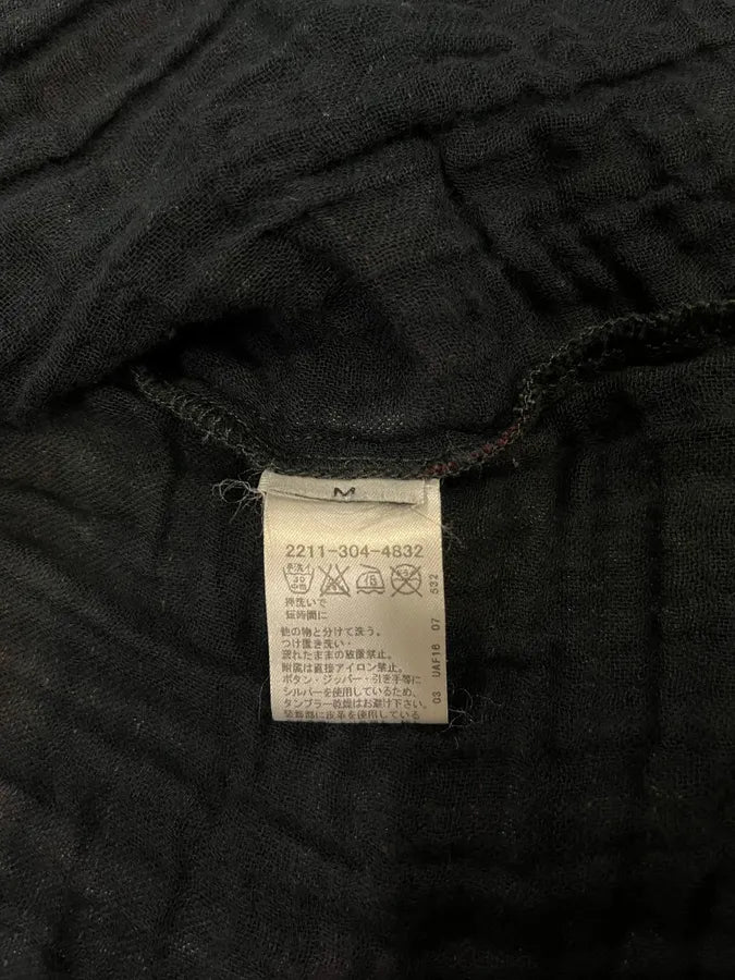 Chrome Hearts Western Check Sematary Cross Patch Flannel Shirt (M) trUnNcr 11