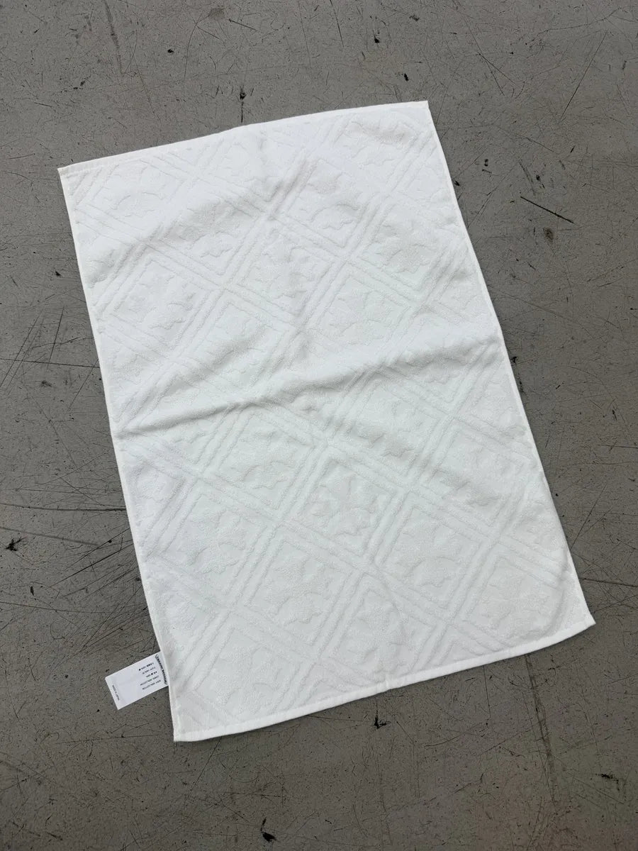 Chrome Hearts White Cross Jacquard Japanese Towel hLnMzEp 0