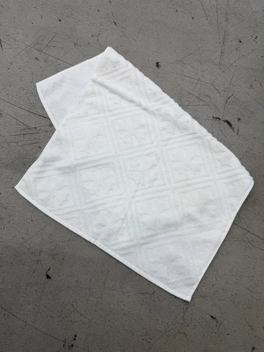 Chrome Hearts White Cross Jacquard Japanese Towel hLnMzEp 1