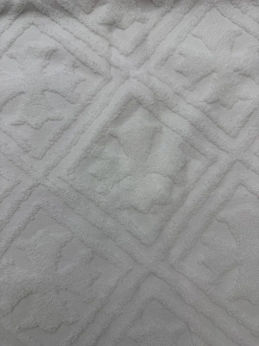 Chrome Hearts White Cross Jacquard Japanese Towel hLnMzEp 4
