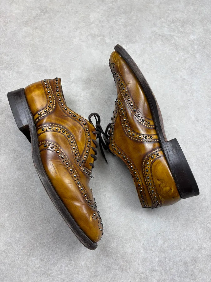 Church’s Studded Leather Derby Shoes rKOwZyu 5