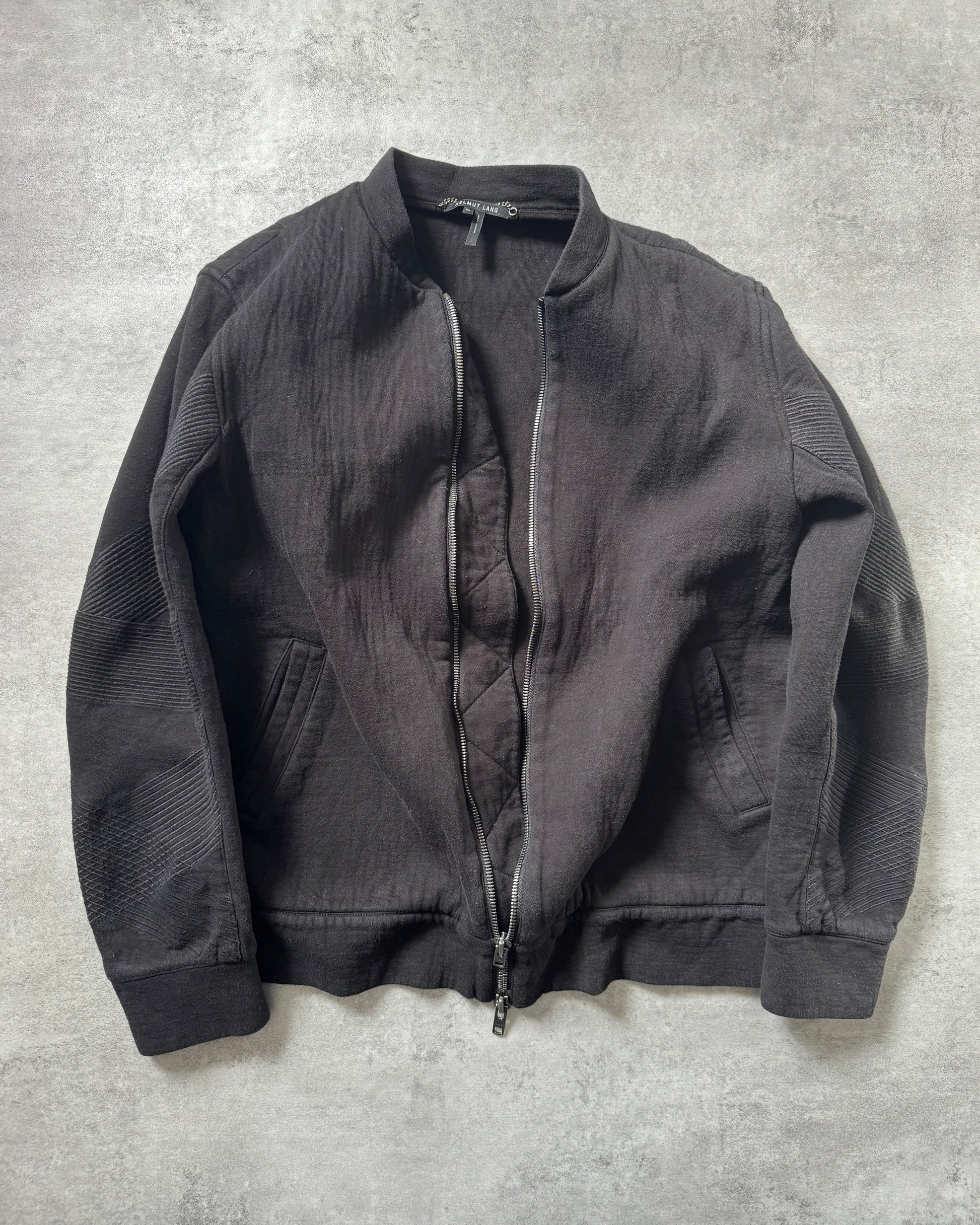 Helmut Lang Cozy Black Shadow Sweater  (XL) - 3