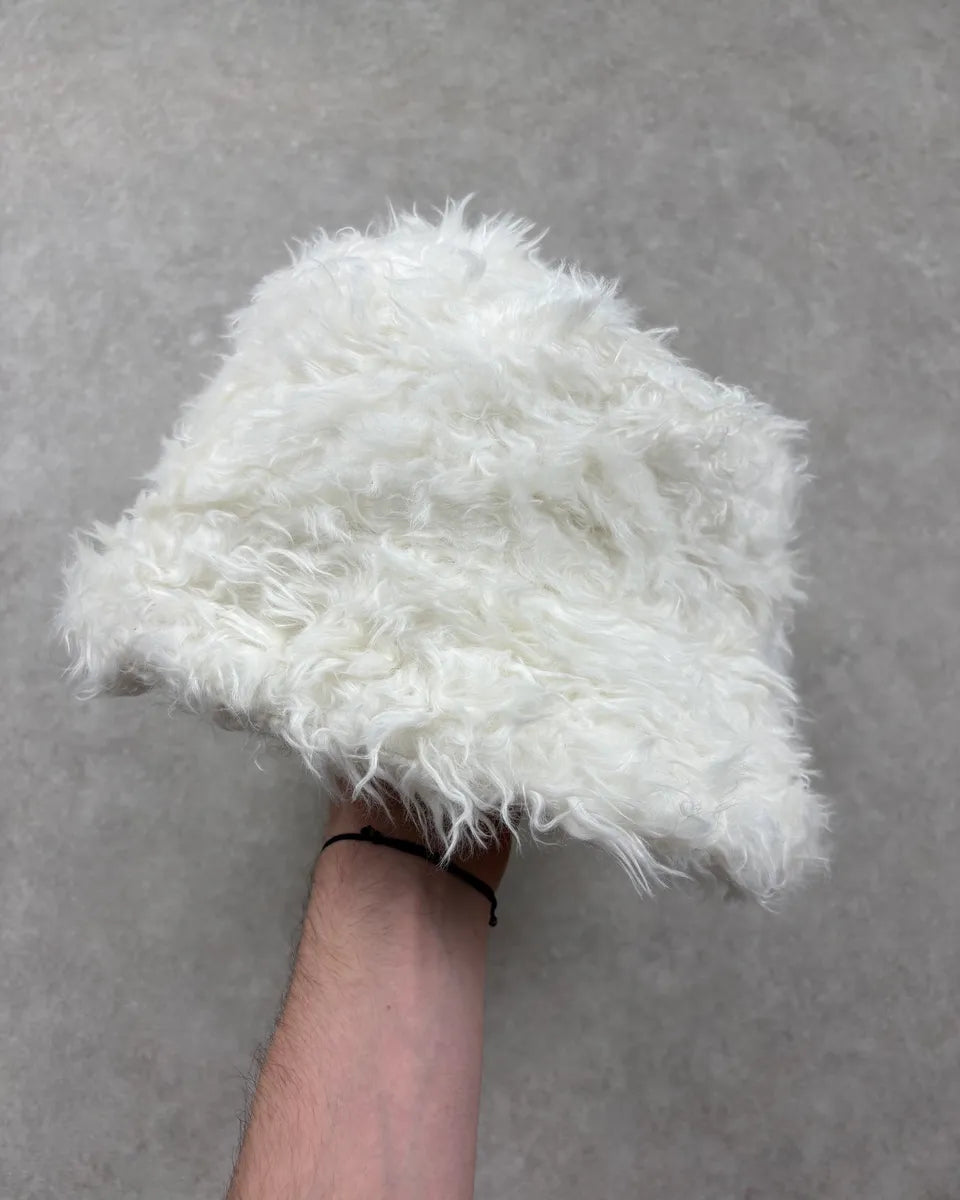 Comme des Garçons SHIRT Men White Bucket Hat RcvHYDz 0