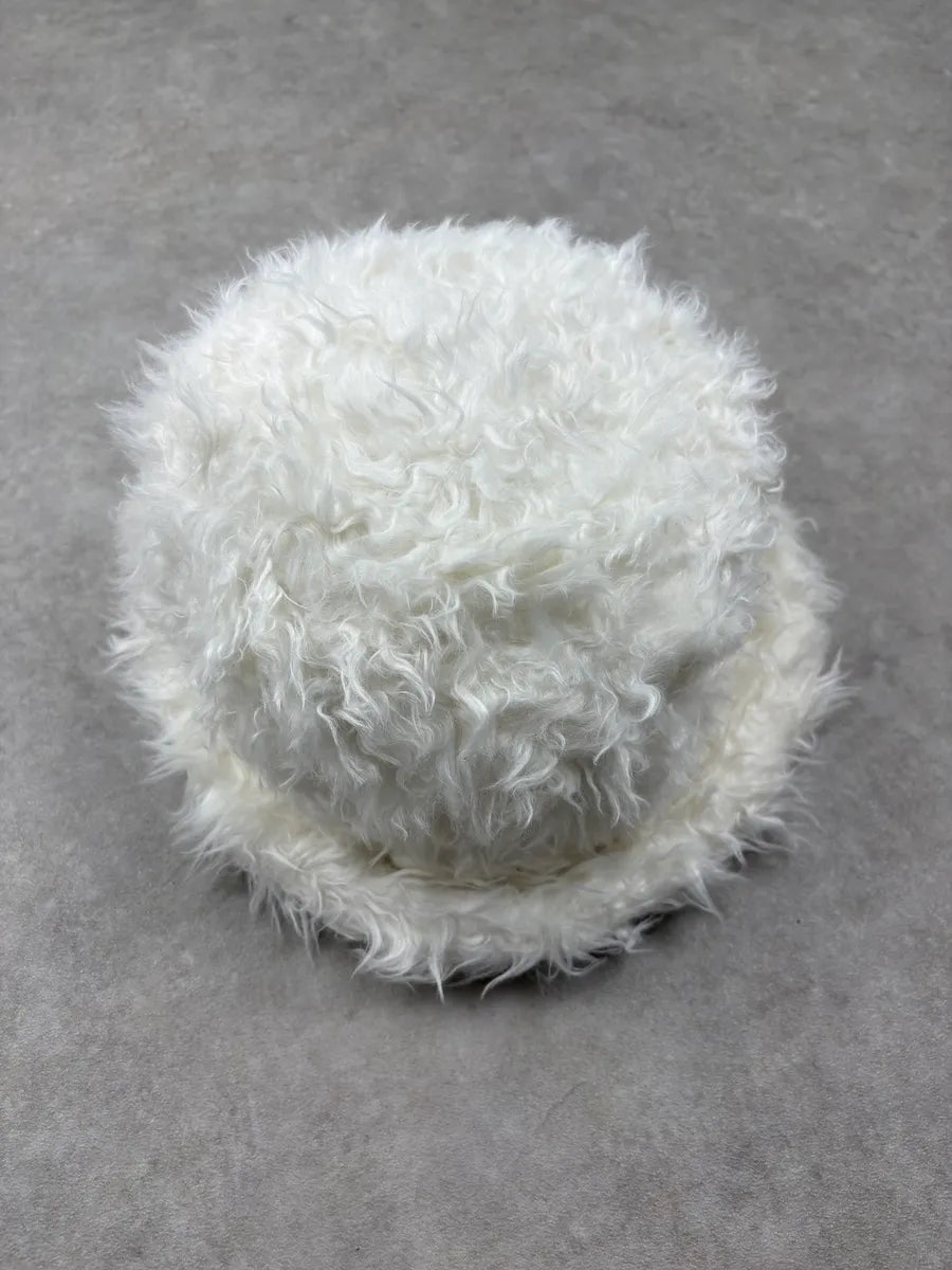 Comme des Garçons SHIRT Men White Bucket Hat RcvHYDz 3