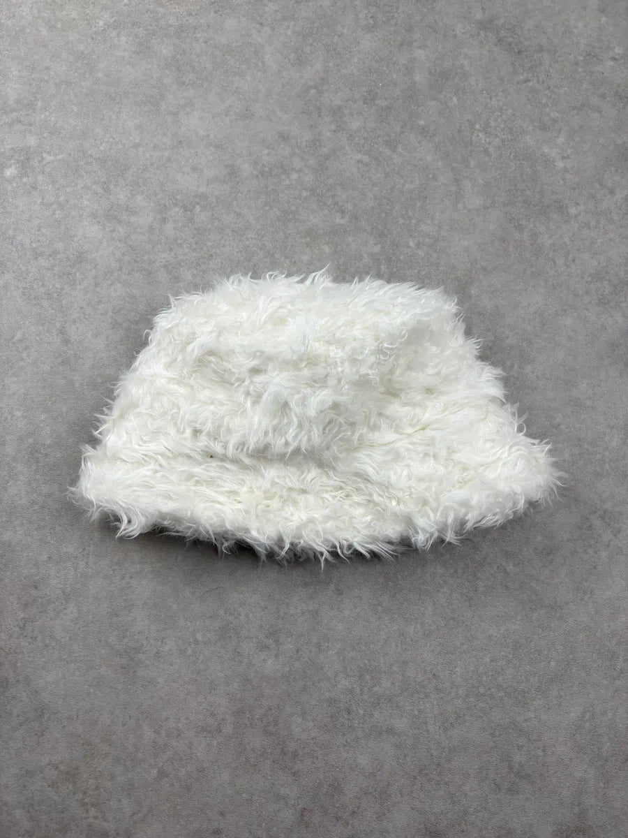 Comme des Garçons SHIRT Men White Bucket Hat RcvHYDz 4