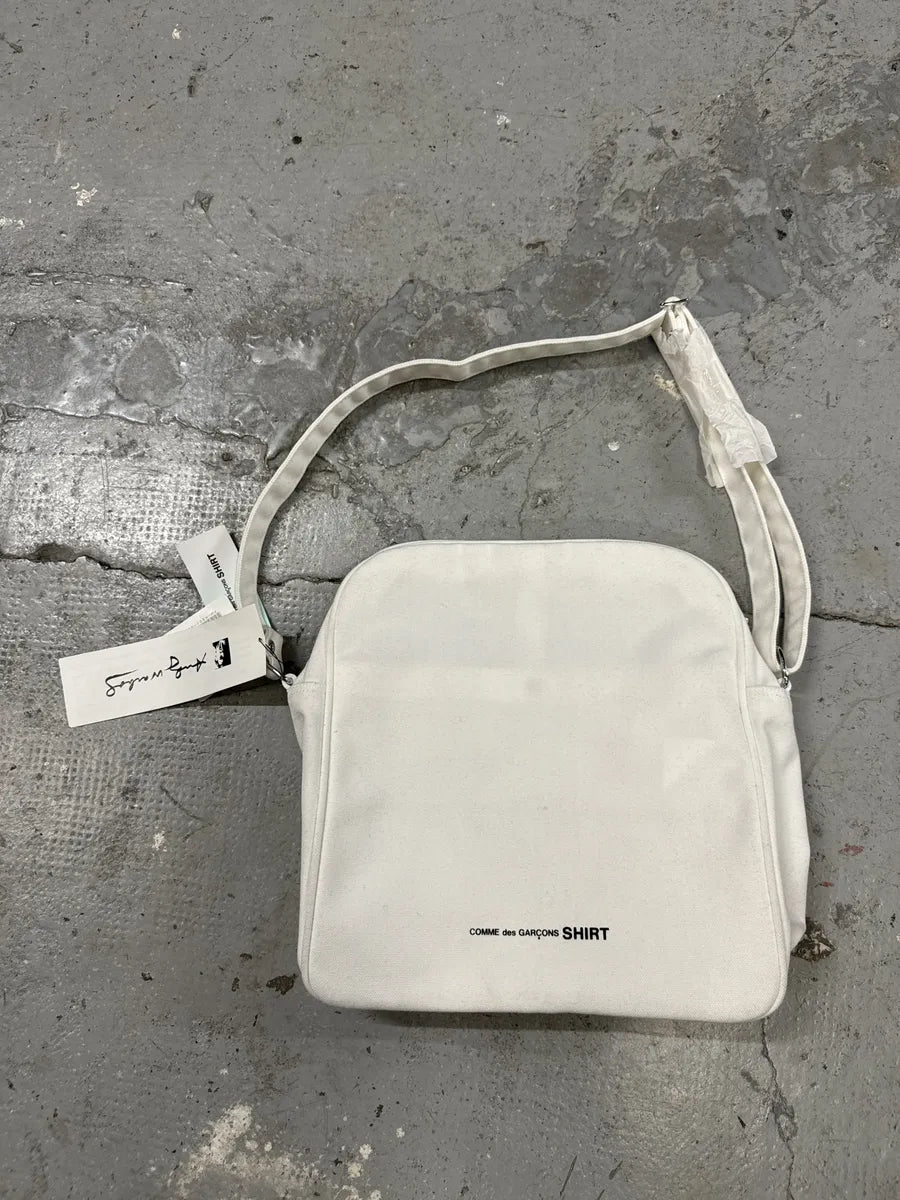 Comme des Garçons Andy Warhol White Shoulder Bag (OS) XmCbYKb 3