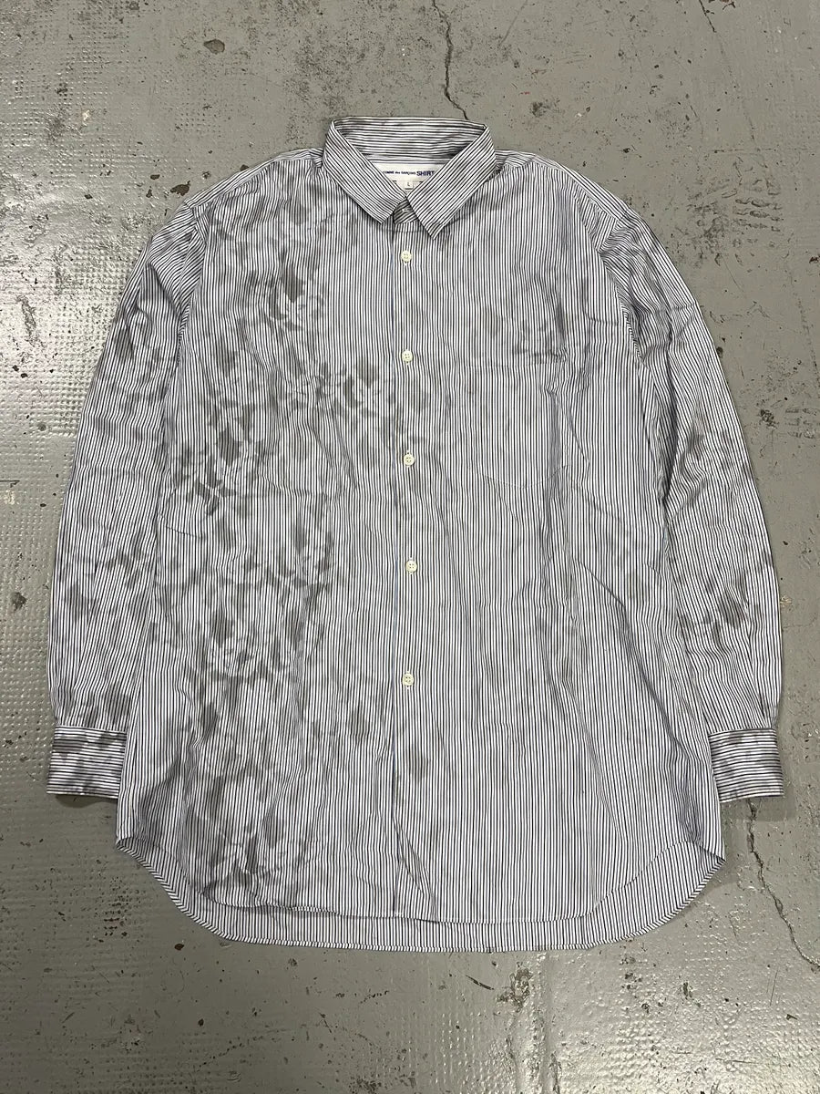 Comme des Garçons Bat Shadows Blue Stripes Shirt xRZwnni 0