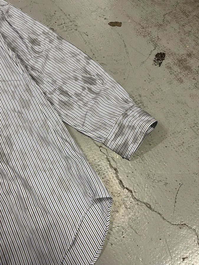 Comme des Garçons Bat Shadows Blue Stripes Shirt xRZwnni 5