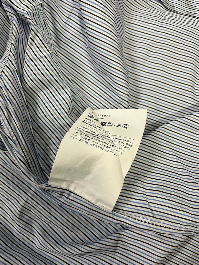 Comme des Garçons Bat Shadows Blue Stripes Shirt xRZwnni 9
