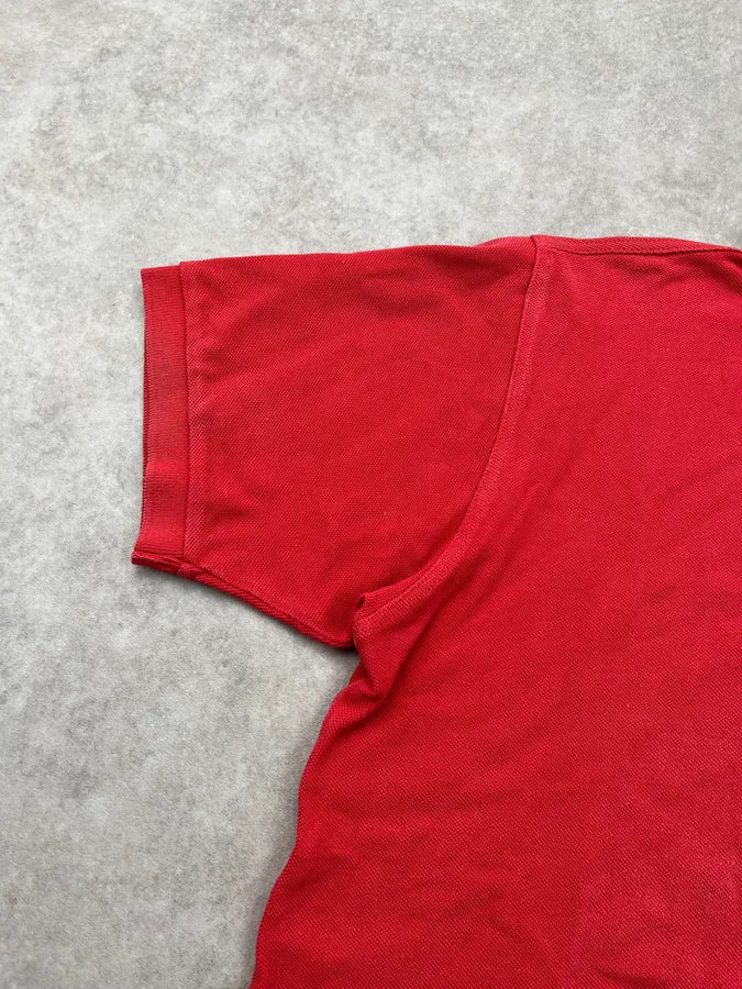 Comme des Garçons Constrast Striped Red Polo HQoKDCa 3