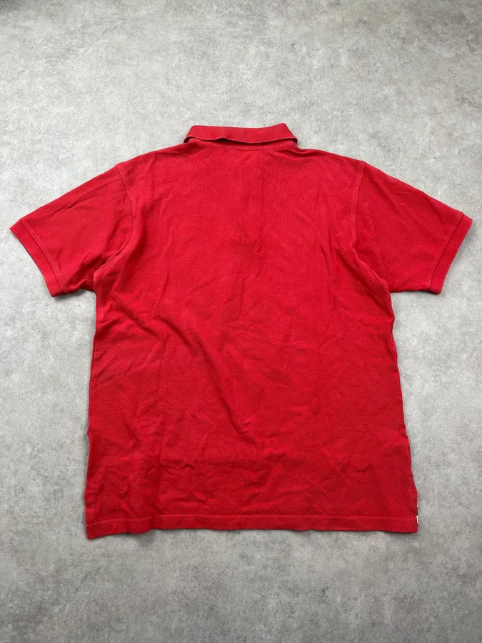Comme des Garçons Constrast Striped Red Polo HQoKDCa 6