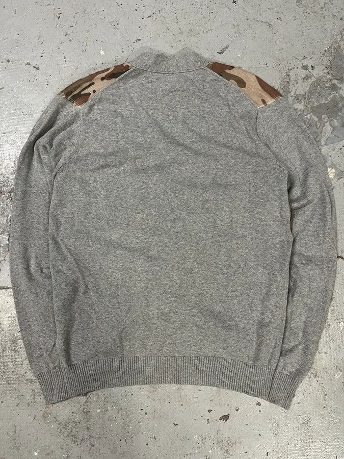 Comme Des Garçons Grey & Camo Cardigan (S/M) BhilUwj 6