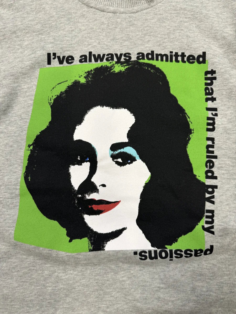 Comme des Garçons SHIRT Andy Warhol Grey Sweater (M) bVlkOJG 5