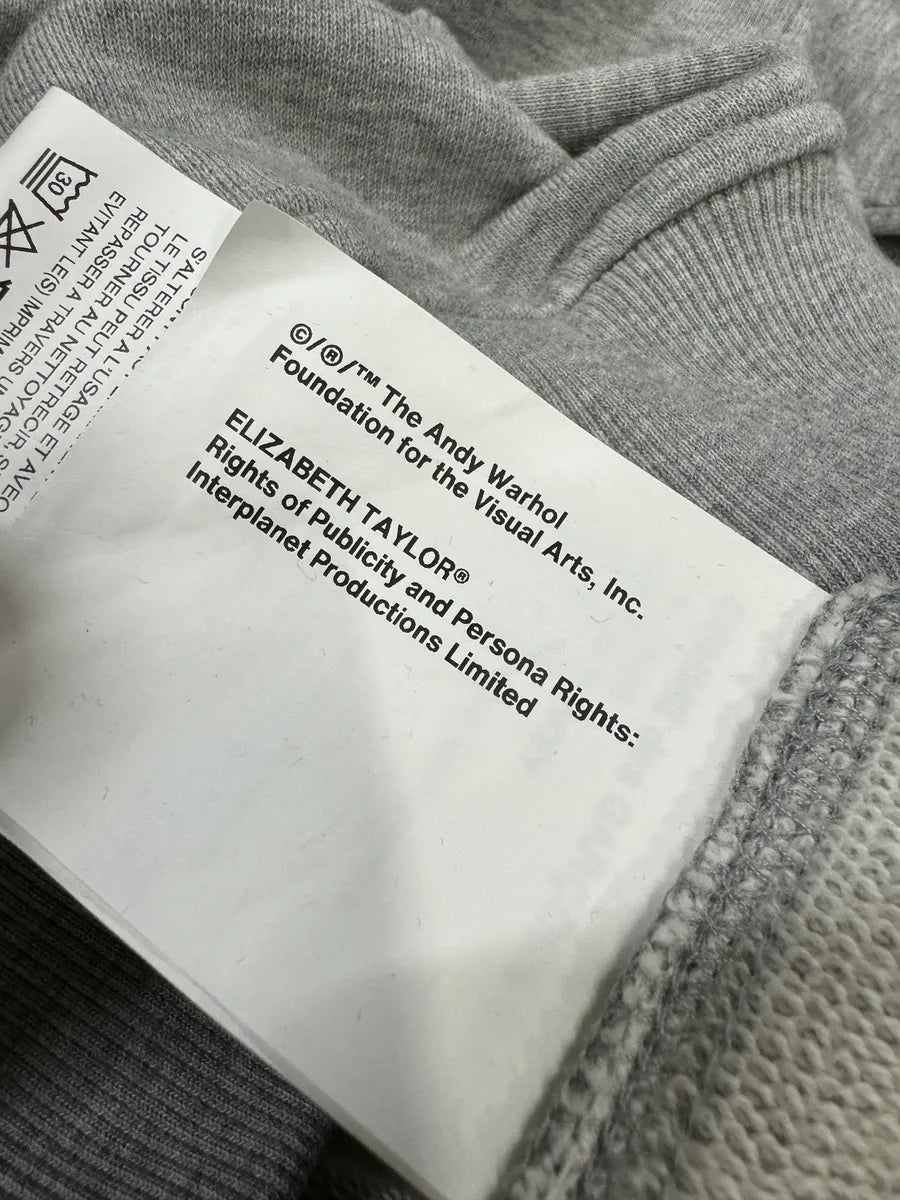 Comme des Garçons SHIRT Andy Warhol Grey Sweater (M) bVlkOJG 7