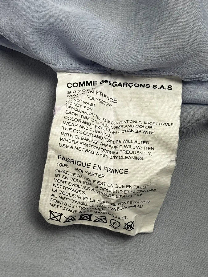 Comme des Garçons Shirt Blue Abstract Face Shirt jFAAJkU 11