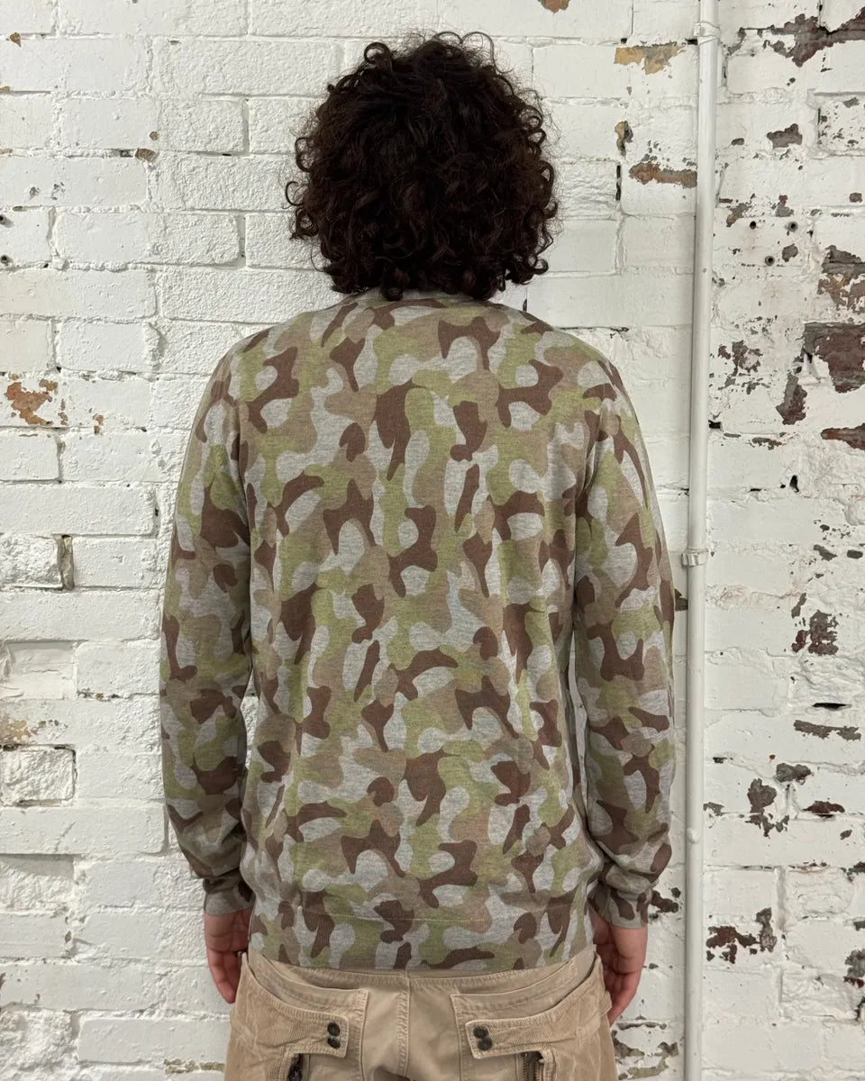 Comme Des Garçons Shirt Camo Cardigan  MPhmGCr 2